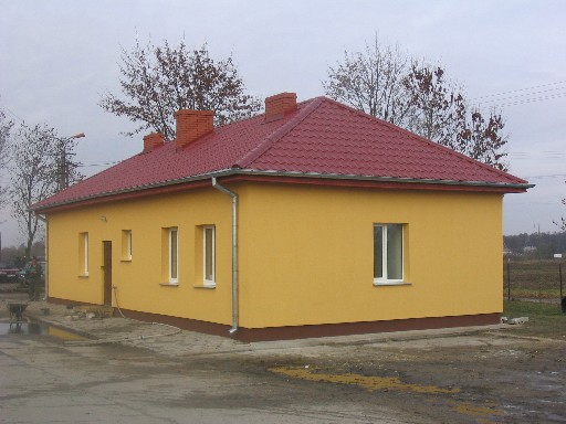 Budynek bazy w Głowińsku